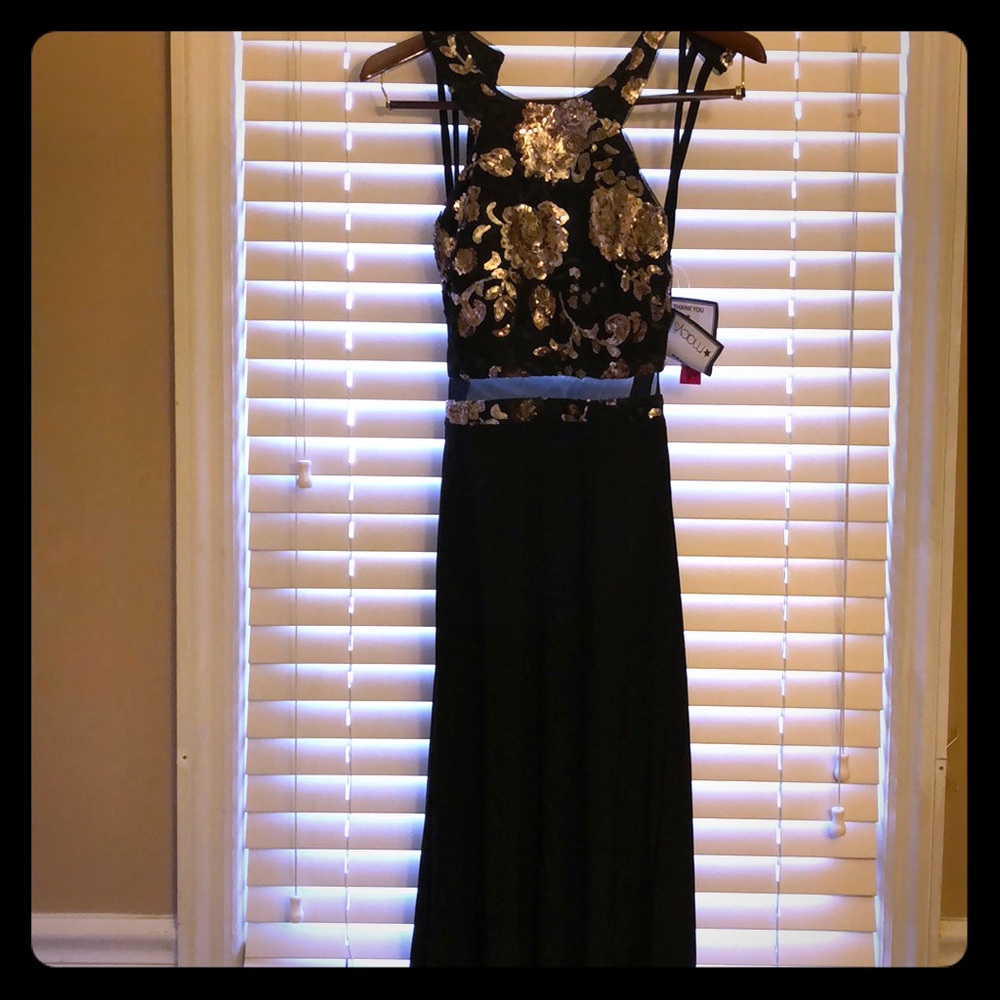 Sequined gown